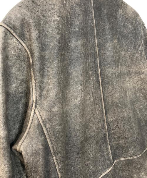 Eddie Bauer（エディーバウアー）Eddie Bauer (エディーバウアー) カウレザージャケット ブラウン サイズ:Mの古着・服飾アイテム
