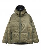 waiperワイパー）の古着「THERMO AIR LOFT PRIMALOFT パーカー」｜カーキ