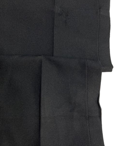 DAIRIKU（ダイリク）DAIRIKU (ダイリク) Straight Flasher Pressed Pants ブラック サイズ:29の古着・服飾アイテム