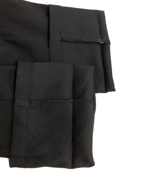 DAIRIKU（ダイリク）DAIRIKU (ダイリク) Straight Flasher Pressed Pants ブラック サイズ:29の古着・服飾アイテム