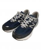 NEW BALANCEニューバランス）の古着「M990NV6」｜ネイビー