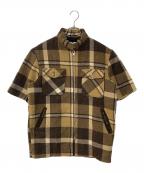WOOLRICHウールリッチ）の古着「70‘s裏ボアチェックジャケット」｜ブラウン