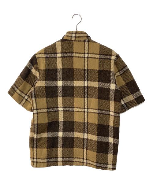WOOLRICH（ウールリッチ）WOOLRICH (ウールリッチ) 70‘s裏ボアチェックジャケット ブラウン サイズ:不明の古着・服飾アイテム