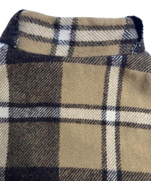 WOOLRICH（ウールリッチ）WOOLRICH (ウールリッチ) 70‘s裏ボアチェックジャケット ブラウン サイズ:不明の古着・服飾アイテム
