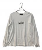 GOD SELECTION XXXゴッド セレクション トリプルエックス）の古着「ロゴプリントカットソー」｜ホワイト