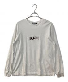 GOD SELECTION XXX（ゴッド セレクション トリプルエックス）の古着「ロゴプリントカットソー」｜ホワイト