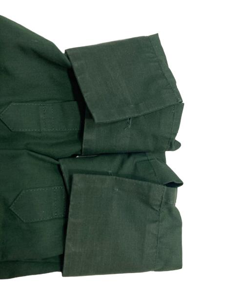 sacai（サカイ）sacai (サカイ) ドッキングレイヤードシャツ グリーン×ネイビー サイズ:3の古着・服飾アイテム