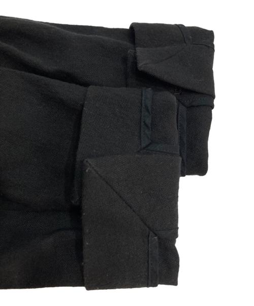THE SHINZONE（ザ シンゾーン）THE SHINZONE (ザ シンゾーン) COTTON LINEN SHORT JACKET ノーカラージャケット ブラック サイズ:34の古着・服飾アイテム