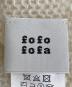 中古・古着 fofofofa (ー) PETAL mohair mix knit アイボリー サイズ:記載なし：25000円