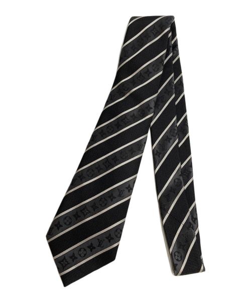 LOUIS VUITTON（ルイ ヴィトン）LOUIS VUITTON (ルイ ヴィトン) シルクネクタイ グレー サイズ:なしの古着・服飾アイテム