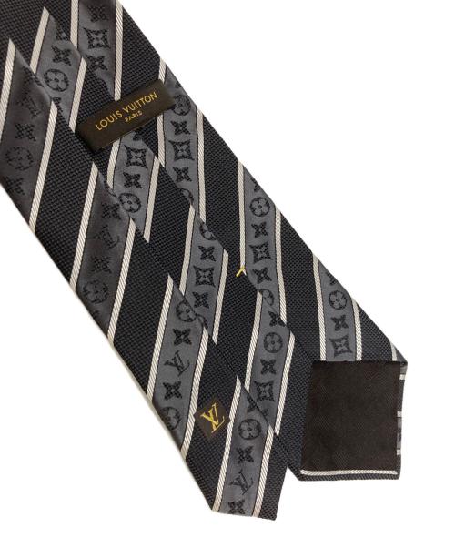 LOUIS VUITTON（ルイ ヴィトン）LOUIS VUITTON (ルイ ヴィトン) シルクネクタイ グレー サイズ:なしの古着・服飾アイテム