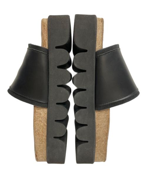 HENDER SCHEME（エンダースキーマ）HENDER SCHEME (エンダースキーマ) caterpillar キャタピラー サンダル ブラック サイズ:2の古着・服飾アイテム