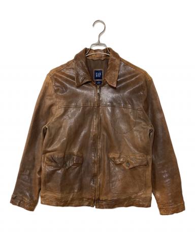 中古・古着通販】OLD GAP (オールドギャップ) ラムレザージャケット
