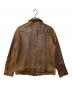 OLD GAP (オールドギャップ) ラムレザージャケット ブラウン サイズ:L：10000円
