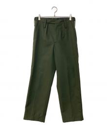 British Army（ブリティッシュアーミー）の古着「BARRACK DRESS TROUSERS」｜グリーン