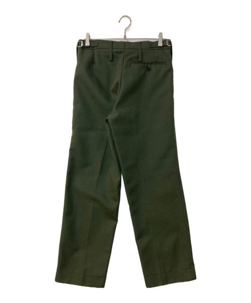 British Army（ブリティッシュアーミー）British Army (ブリティッシュアーミー) BARRACK DRESS TROUSERS グリーン サイズ:W80の古着・服飾アイテム