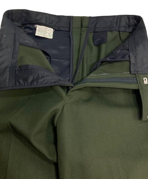 British Army（ブリティッシュアーミー）British Army (ブリティッシュアーミー) BARRACK DRESS TROUSERS グリーン サイズ:W80の古着・服飾アイテム
