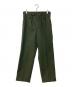 British Army（ブリティッシュアーミー）の古着「BARRACK DRESS TROUSERS」｜グリーン