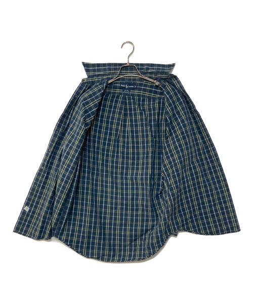 RALPH LAUREN（ラルフローレン）RALPH LAUREN (ラルフローレン) チェックシャツ BLAIRE ブレア ネイビー サイズ:Sの古着・服飾アイテム