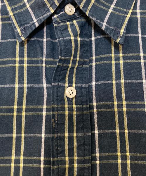 RALPH LAUREN（ラルフローレン）RALPH LAUREN (ラルフローレン) チェックシャツ BLAIRE ブレア ネイビー サイズ:Sの古着・服飾アイテム
