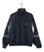 BoTTボット）の古着「Raglan Track Jacket/ラグラントラックジャケット」｜ブラック×グレー