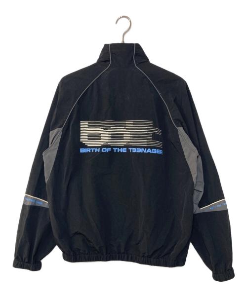 BoTT（ボット）BoTT (ボット) Raglan Track Jacket/ラグラントラックジャケット ブラック×グレー サイズ:Lの古着・服飾アイテム