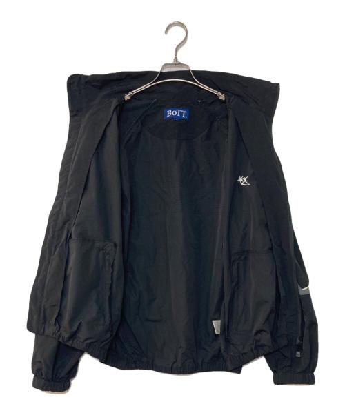 BoTT（ボット）BoTT (ボット) Raglan Track Jacket/ラグラントラックジャケット ブラック×グレー サイズ:Lの古着・服飾アイテム