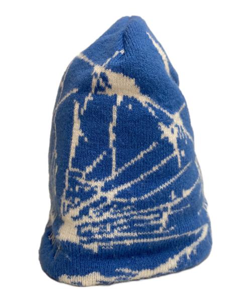 BoTT（ボット）BoTT (ボット) Shattered Skull Cap Beanie ブルー サイズ:-の古着・服飾アイテム