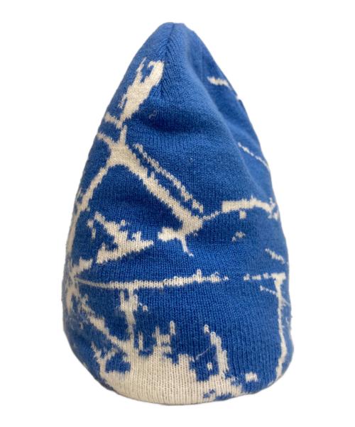 BoTT（ボット）BoTT (ボット) Shattered Skull Cap Beanie ブルー サイズ:-の古着・服飾アイテム