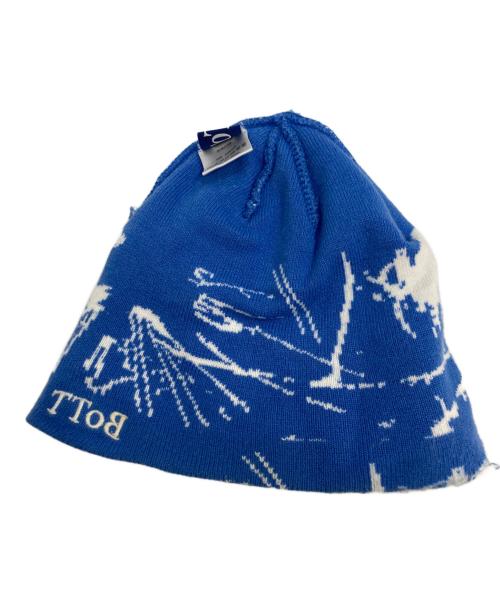 BoTT（ボット）BoTT (ボット) Shattered Skull Cap Beanie ブルー サイズ:-の古着・服飾アイテム