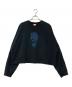 NIKE（ナイキ）の古着「JORDAN IH CROP FLEECE L/S CREW」｜ブラック