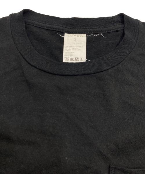 COMOLI（コモリ）COMOLI (コモリ) サープラスTシャツ ブラック サイズ:2の古着・服飾アイテム
