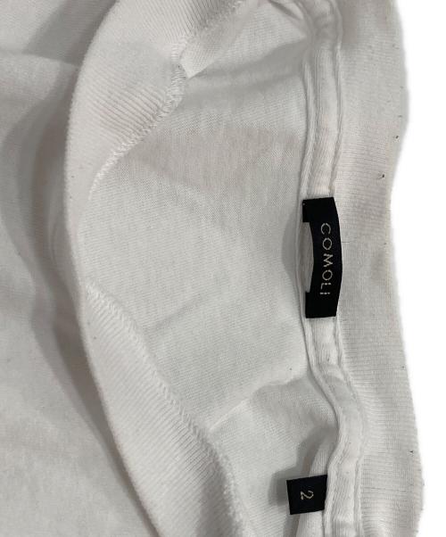 COMOLI（コモリ）COMOLI (コモリ) コットンジャージ半袖Tシャツ ホワイト サイズ:2の古着・服飾アイテム