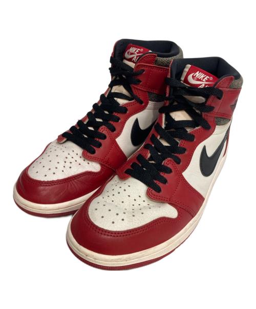 NIKE（ナイキ）NIKE (ナイキ) Air Jordan 1 High OG エアジョーダン1 ハイ OG レッド サイズ:27cmの古着・服飾アイテム