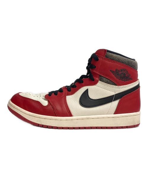 NIKE（ナイキ）NIKE (ナイキ) Air Jordan 1 High OG エアジョーダン1 ハイ OG レッド サイズ:27cmの古着・服飾アイテム