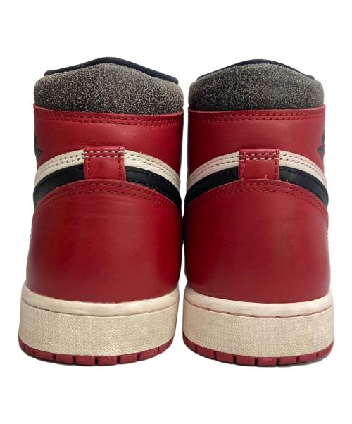 NIKE（ナイキ）NIKE (ナイキ) Air Jordan 1 High OG エアジョーダン1 ハイ OG レッド サイズ:27cmの古着・服飾アイテム