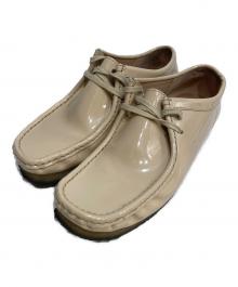 CLARKS×SUPREME（クラークス×シュプリーム）の古着「Patent Leather Wallabee/パテント ワラビー」｜ベージュ