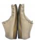 中古・古着 CLARKS (クラークス) Supreme (シュプリーム) Patent Leather Wallabee/パテント ワラビー ベージュ サイズ:US7：10000円