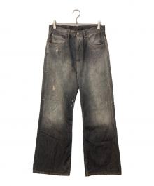 Acne studios（アクネ ストゥディオズ）の古着「2021M Black Trafalgar ルーズフィットジーンズ」｜ブラック