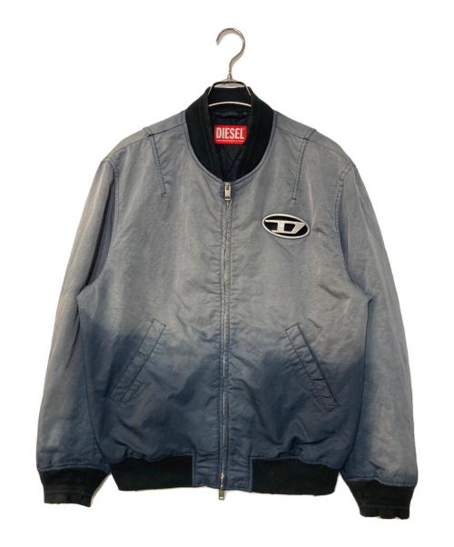 DIESEL（ディーゼル）DIESEL (ディーゼル) J-Kepes ボンバージャケット グレー サイズ:48の古着・服飾アイテム