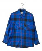 LEVI'Sリーバイス）の古着「チェックネルシャツ」｜ブルー
