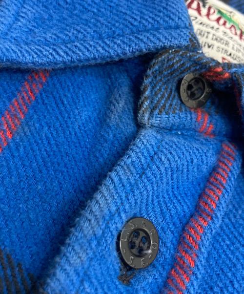 LEVI'S（リーバイス）LEVI'S (リーバイス) チェックネルシャツ ブルー サイズ:Lの古着・服飾アイテム