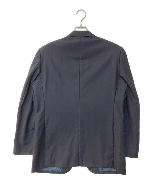 ERMENEGILDO ZEGNA（エルメネジルド・ゼニア）ERMENEGILDO ZEGNA (エルメネジルド・ゼニア) セットアップスーツ ネイビー サイズ:96AB5の古着・服飾アイテム