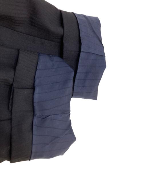 ERMENEGILDO ZEGNA（エルメネジルド・ゼニア）ERMENEGILDO ZEGNA (エルメネジルド・ゼニア) セットアップスーツ ネイビー サイズ:96AB5の古着・服飾アイテム