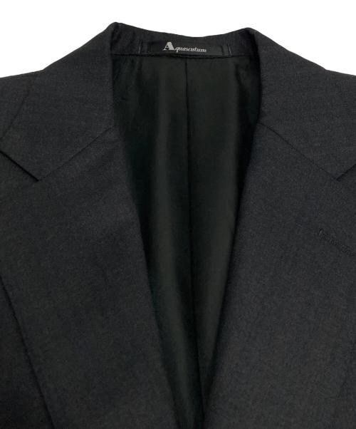 Aquascutum（アクアスキュータム）Aquascutum (アクアスキュータム) 2Bテーラードジャケット ネイビー サイズ:96AB5の古着・服飾アイテム