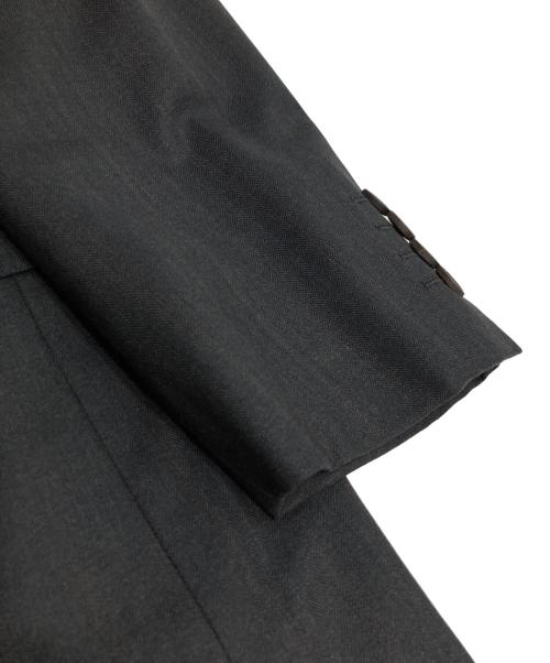 Aquascutum（アクアスキュータム）Aquascutum (アクアスキュータム) 2Bテーラードジャケット ネイビー サイズ:96AB5の古着・服飾アイテム