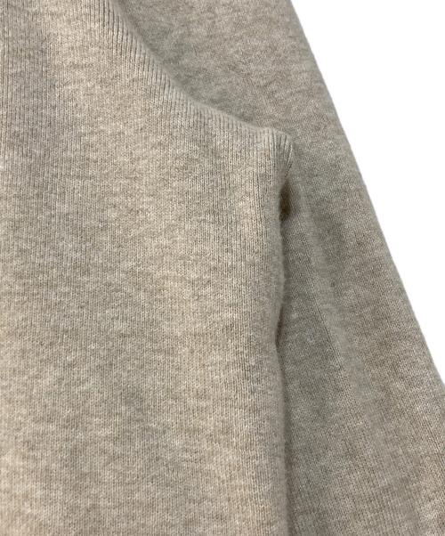 POLO RALPH LAUREN（ポロ・ラルフローレン）POLO RALPH LAUREN (ポロ・ラルフローレン) Vネックコットンニット ベージュ サイズ:Lの古着・服飾アイテム