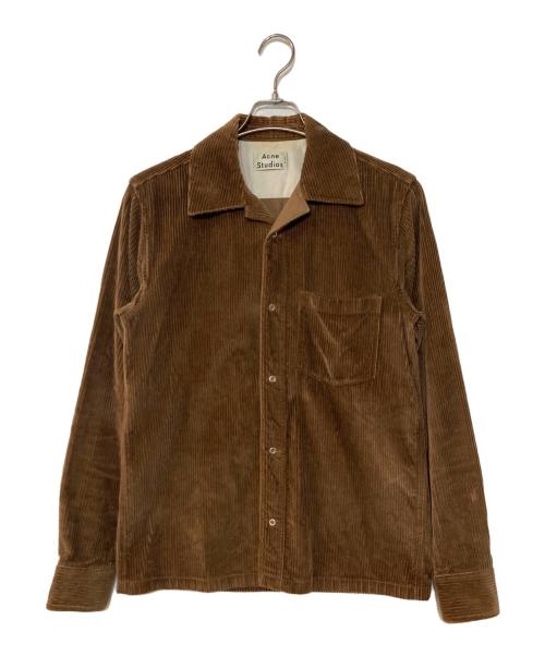 Acne studios（アクネ ストゥディオズ）ACNE STUDIOS (アクネ ストゥディオズ) コーデュロイジャケット ブラウン サイズ:44の古着・服飾アイテム