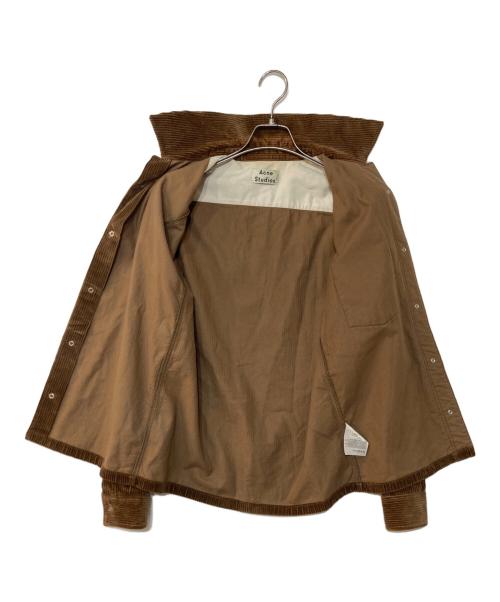Acne studios（アクネ ストゥディオズ）ACNE STUDIOS (アクネ ストゥディオズ) コーデュロイジャケット ブラウン サイズ:44の古着・服飾アイテム