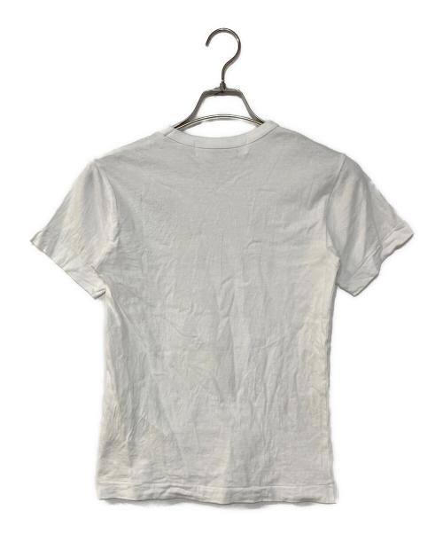 PLAY COMME des GARCONS（プレイコムデギャルソン）PLAY COMME des GARCONS (プレイコムデギャルソン) T-Shirt With Black Emblem ホワイト サイズ:XXSの古着・服飾アイテム